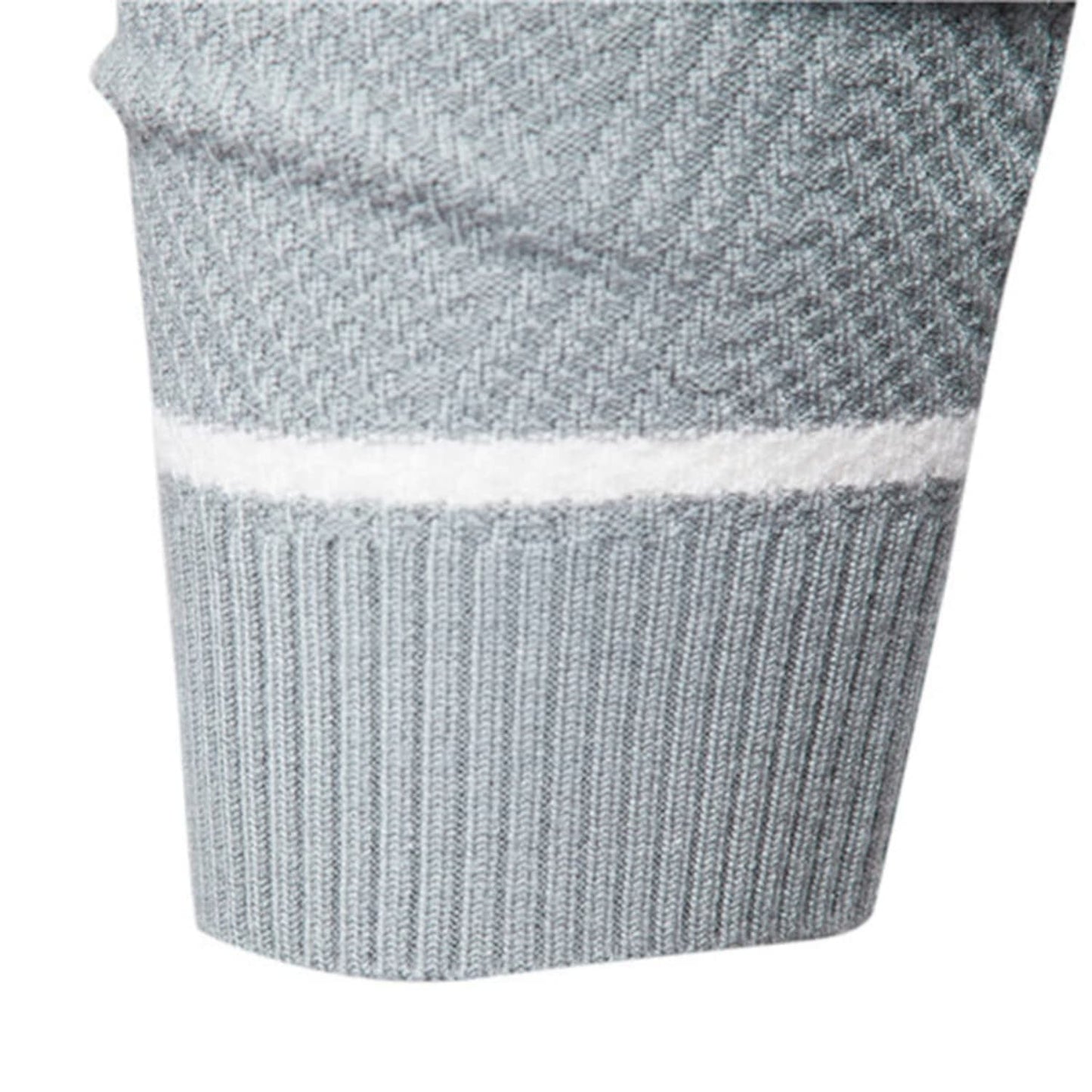 Men's Stripe Crewneck Sweater Pullover