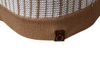 Men’s Striped Knit Button Polo Shirt