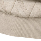 Diamond Knit Crew Sweater