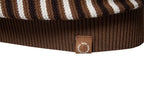 Men’s Vintage Stripe Knit Polo Shirt
