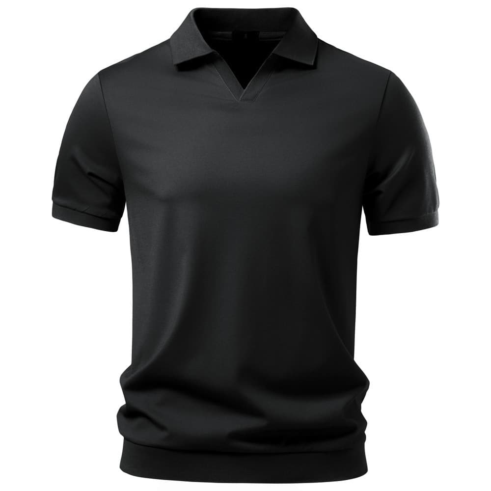 Men’s Premium Draped Polo Shirt