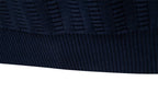 Men’s Textured Half-Zip Knit Sweater