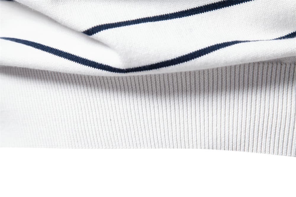 Classic Striped Crew Neck Knit Sweater