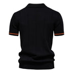 Striped Everyday Polo Knit Shirt