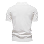 Men’s Minimalist Knit Polo Shirt