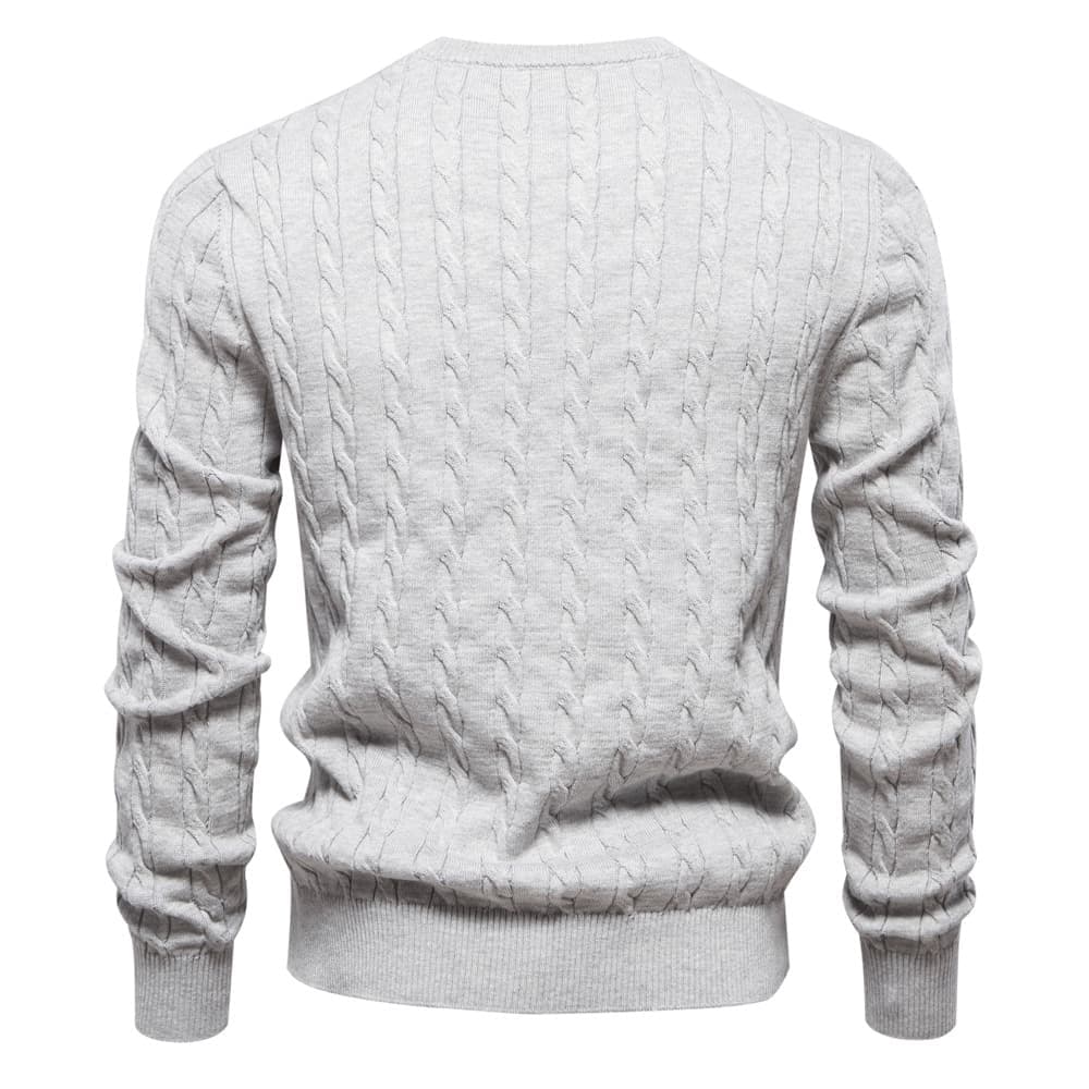 Giraffe Cable Knit Sweater