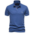 Men’s Cotton Blend Embroidered Polo Shirt