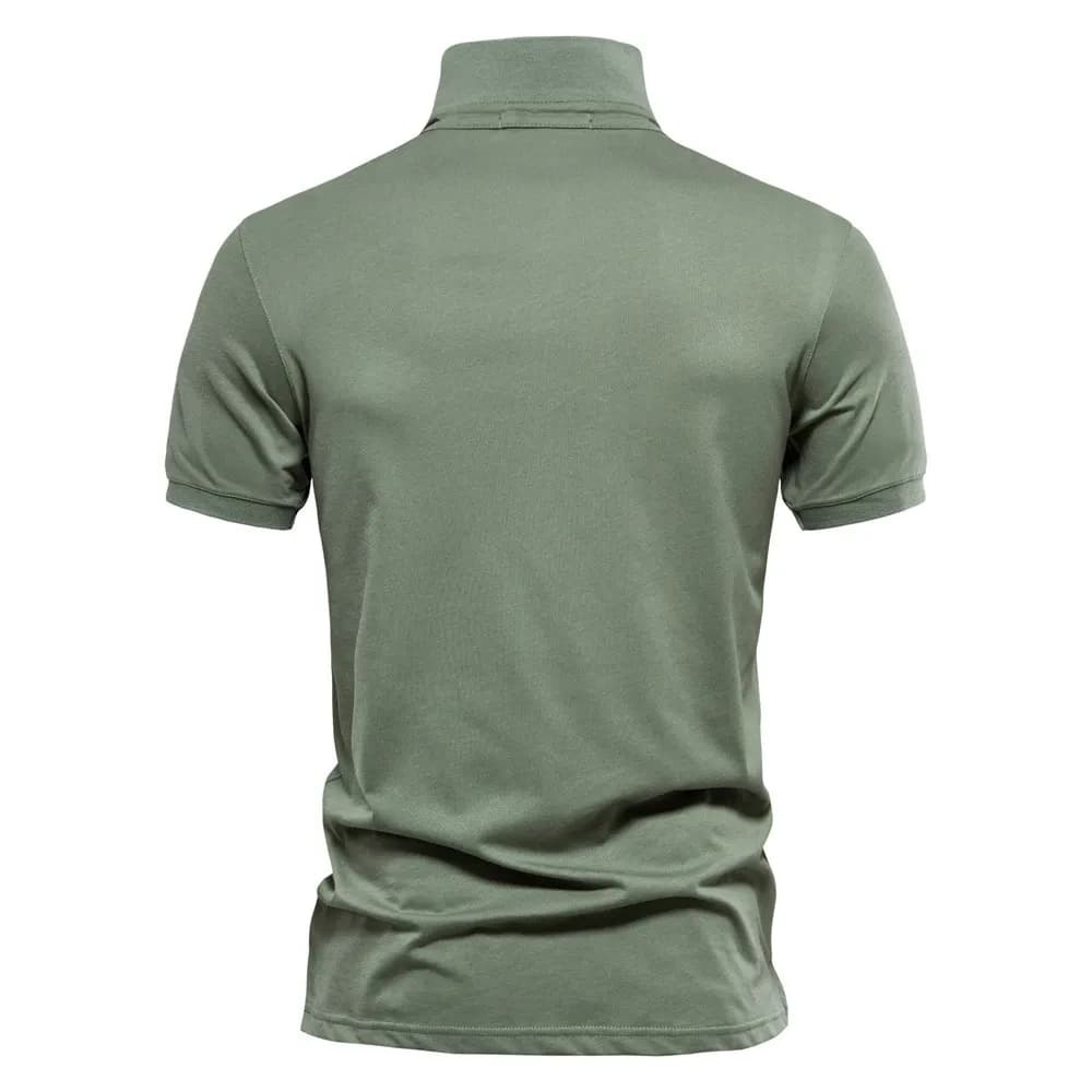 Men’s Cotton Embroidered Polo Shirt
