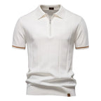 Striped Everyday Polo Knit Shirt
