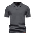 Men’s Minimalist Knit Polo Shirt