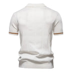 Striped Everyday Polo Knit Shirt