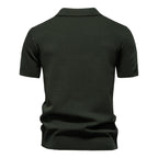 Men’s Minimalist Knit Polo Shirt