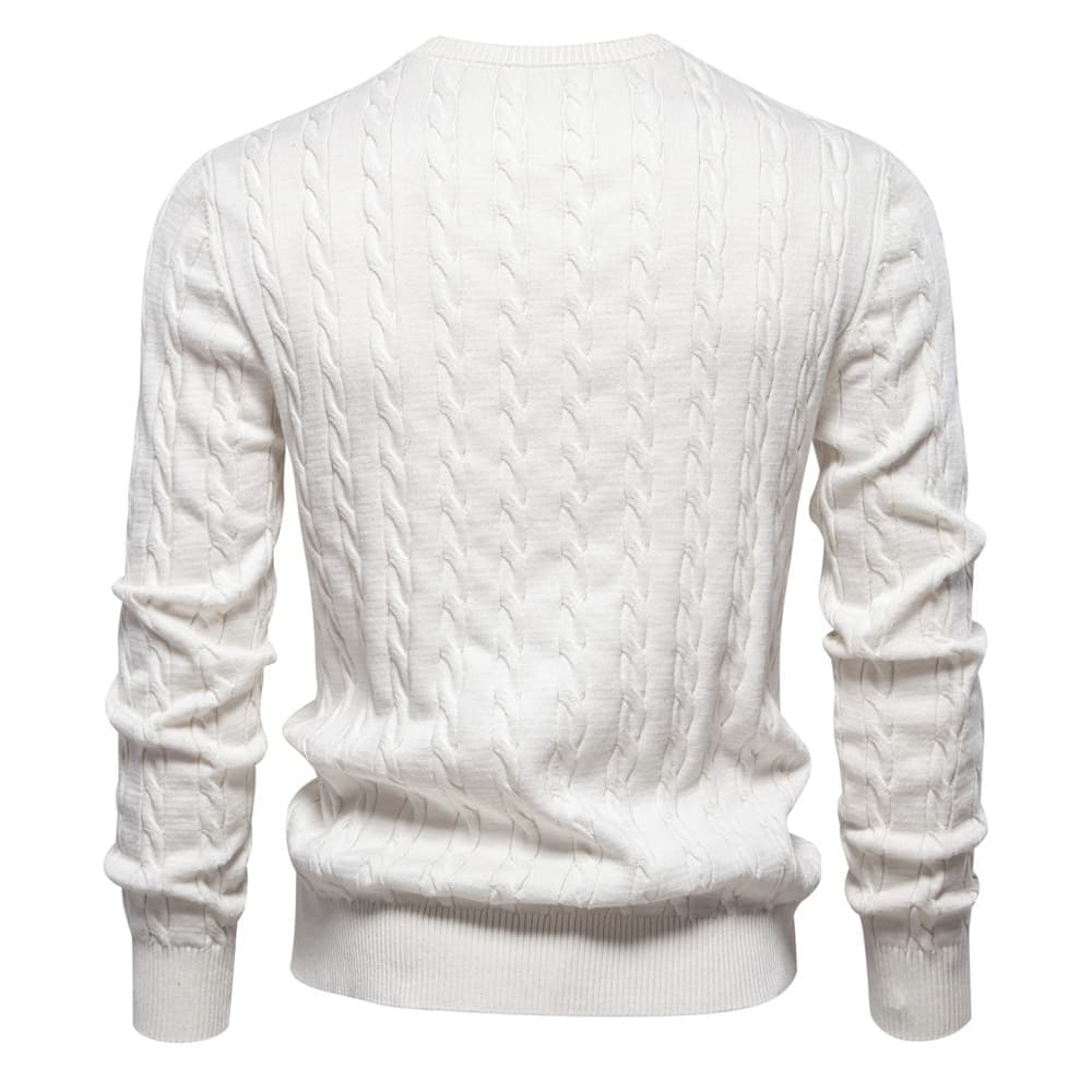 Giraffe Cable Knit Sweater