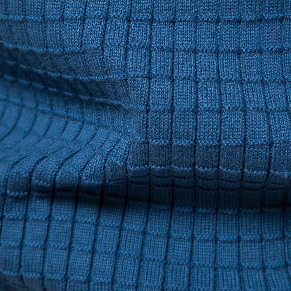 Classic Grid Crew Neck Sweater