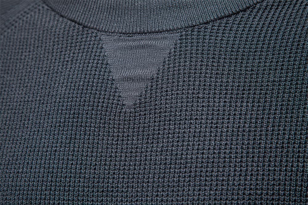 Men’s Waffle Knit Crewneck Sweater