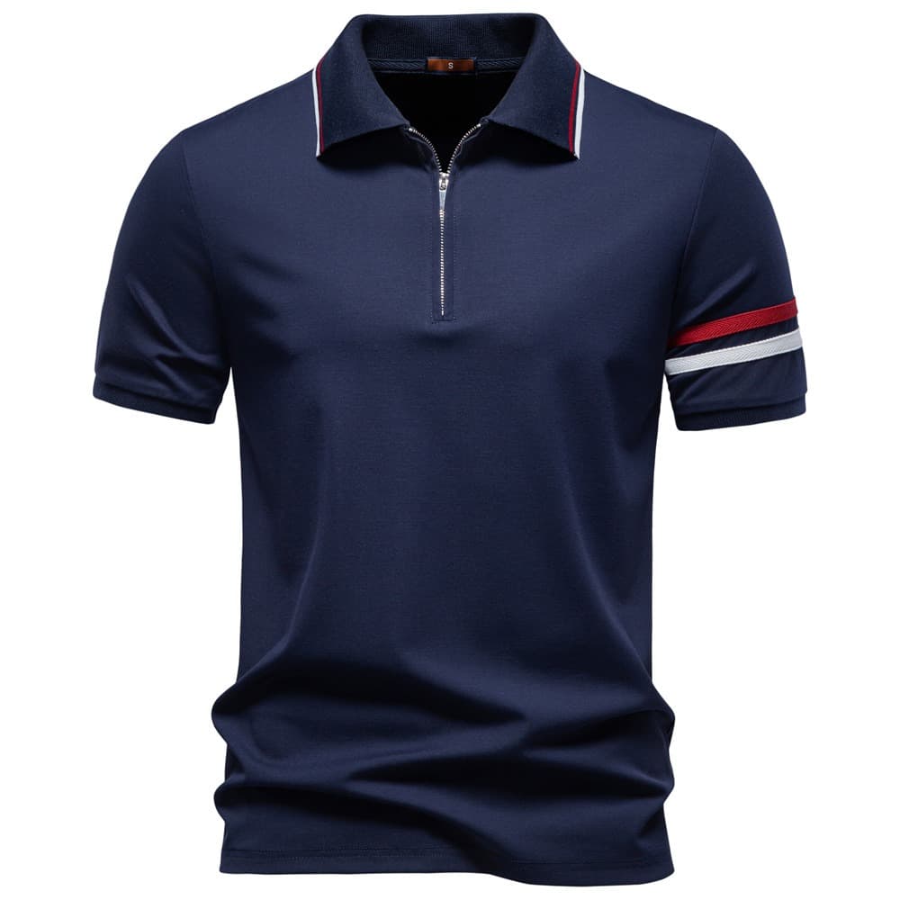 Men’s Urban Zip Performance Polo Shirt