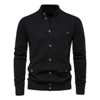 Classic Button-Up Knit Cardigan