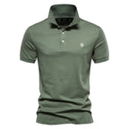 Men’s Cotton Embroidered Polo Shirt
