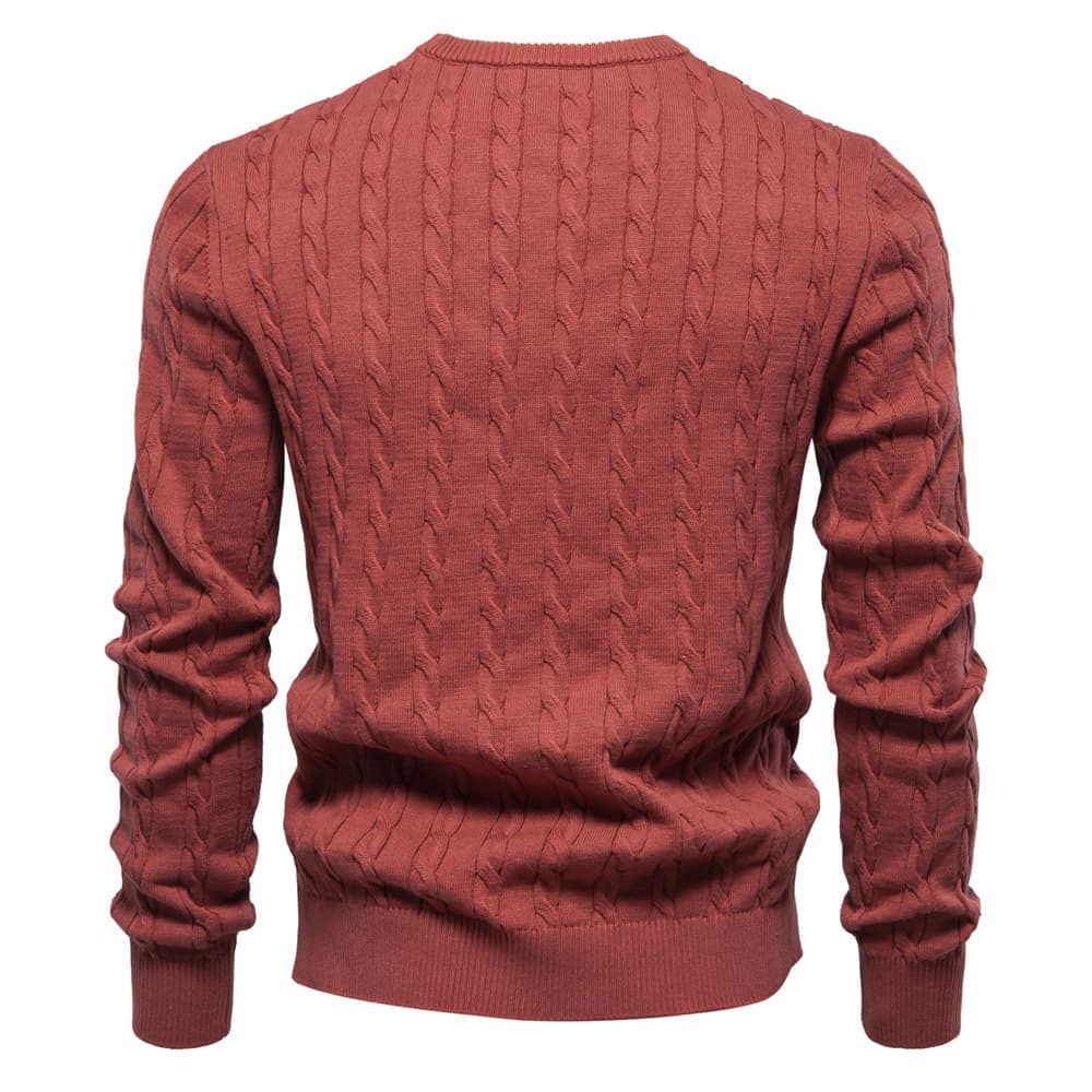 Giraffe Cable Knit Sweater