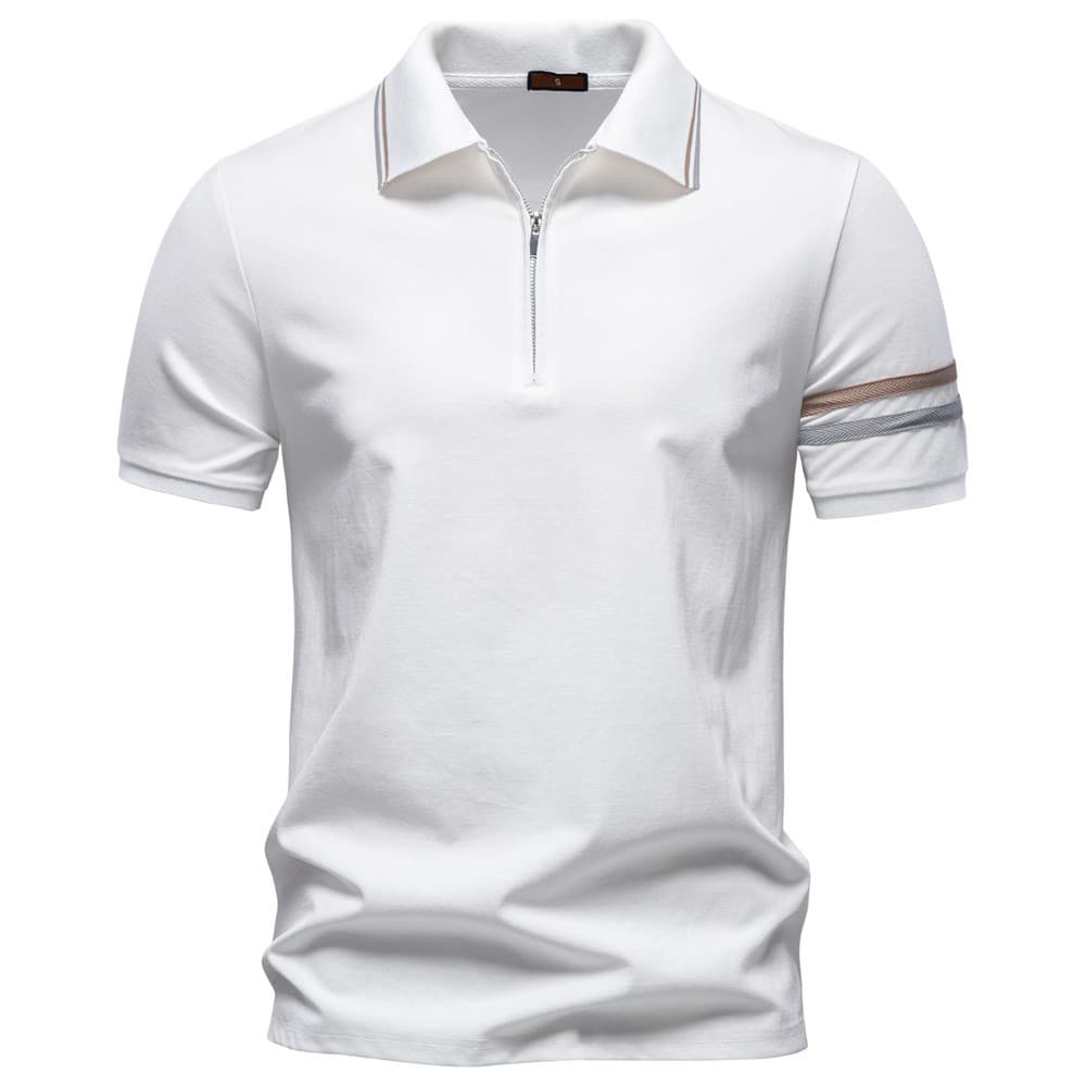 Men’s Urban Zip Performance Polo Shirt