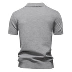 Men’s Minimalist Knit Polo Shirt