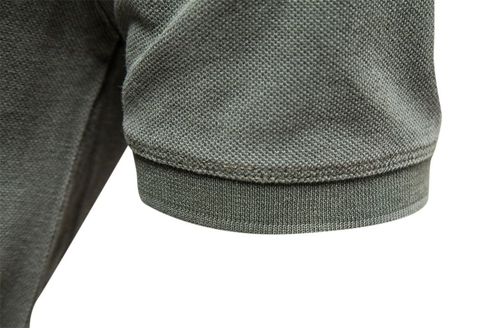 Retro-style Pigment Wash Polo