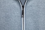 Men’s Refined Zip Collar Polo Shirt