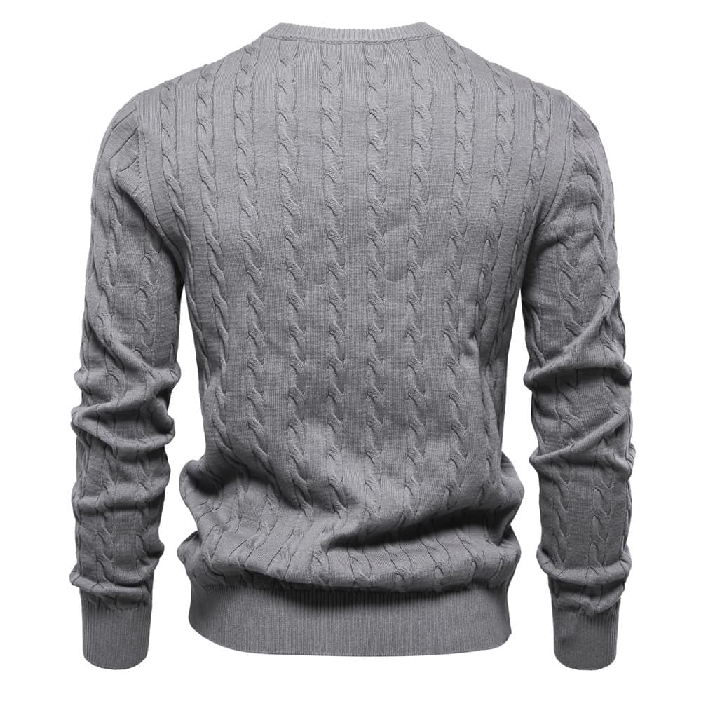 Giraffe Cable Knit Sweater