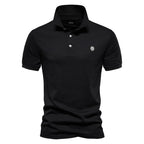 Men’s Cotton Embroidered Polo Shirt