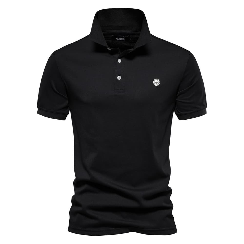 Men’s Cotton Embroidered Polo Shirt