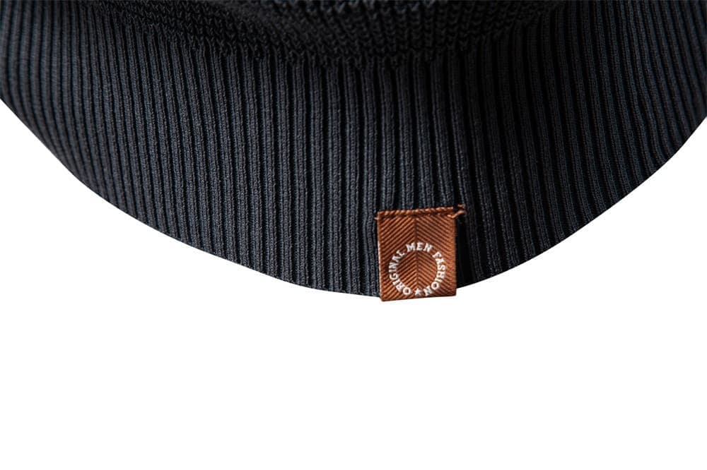 Men’s Waffle Knit Crewneck Sweater