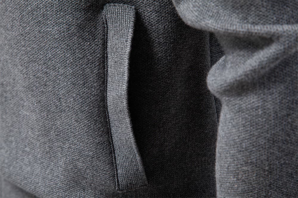 Men’s Full-Zip Collared Knit Cardigan