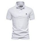 Men’s Cotton Embroidered Polo Shirt