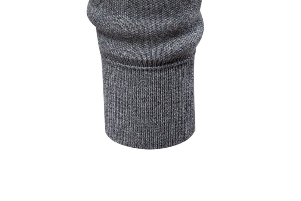 Men’s Full-Zip Collared Knit Cardigan