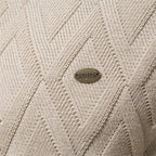 Diamond Knit Crew Sweater
