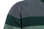 Colorblock Long Sleeve Pullover Sweater
