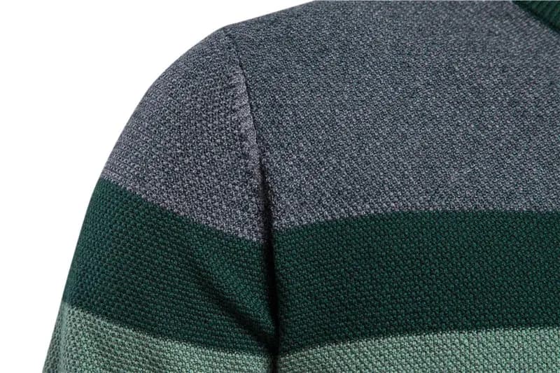 Colorblock Long Sleeve Pullover Sweater