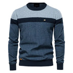 Colorblock Long Sleeve Pullover Sweater