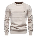 Crosshatch Crew Neck Sweater