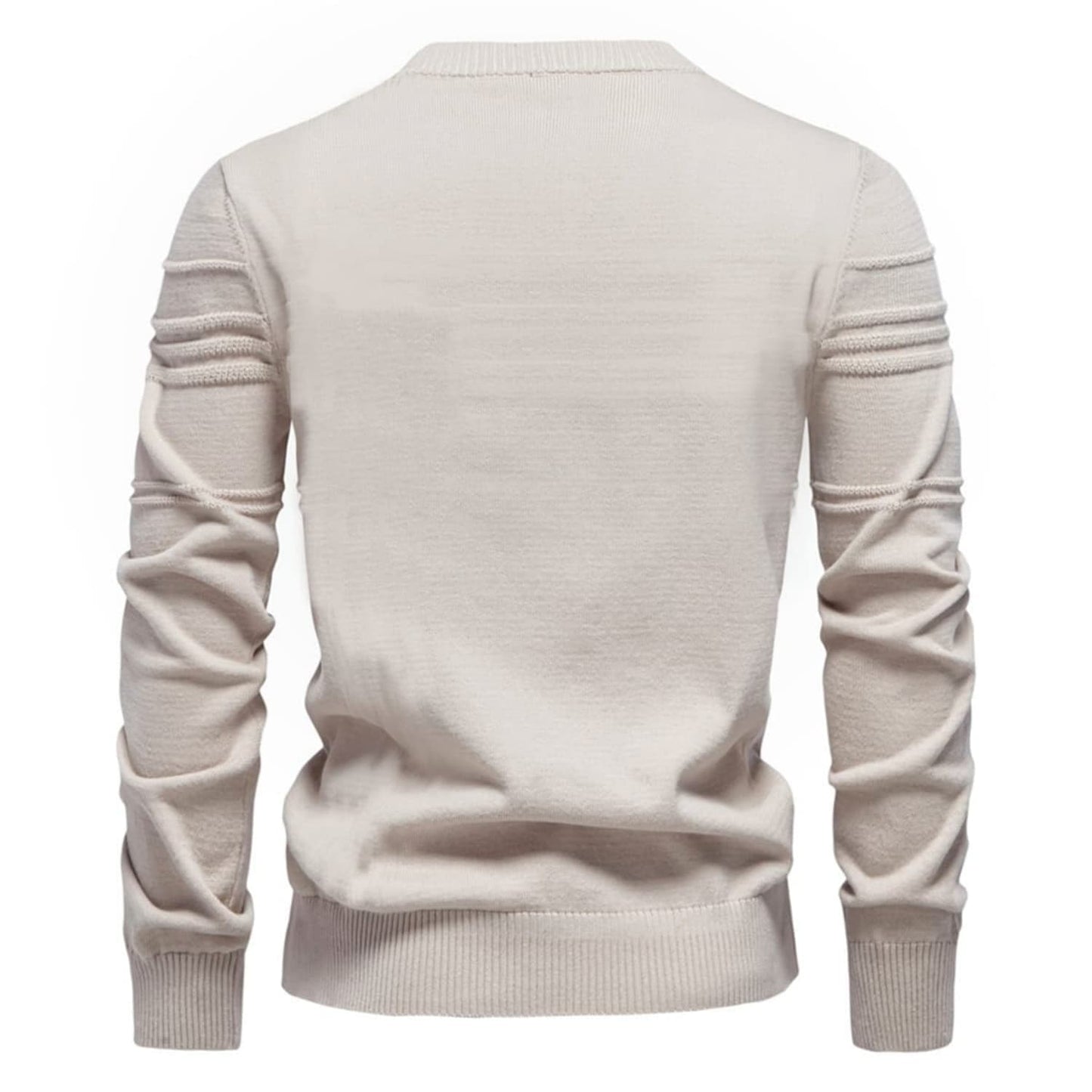 Crosshatch Crew Neck Sweater