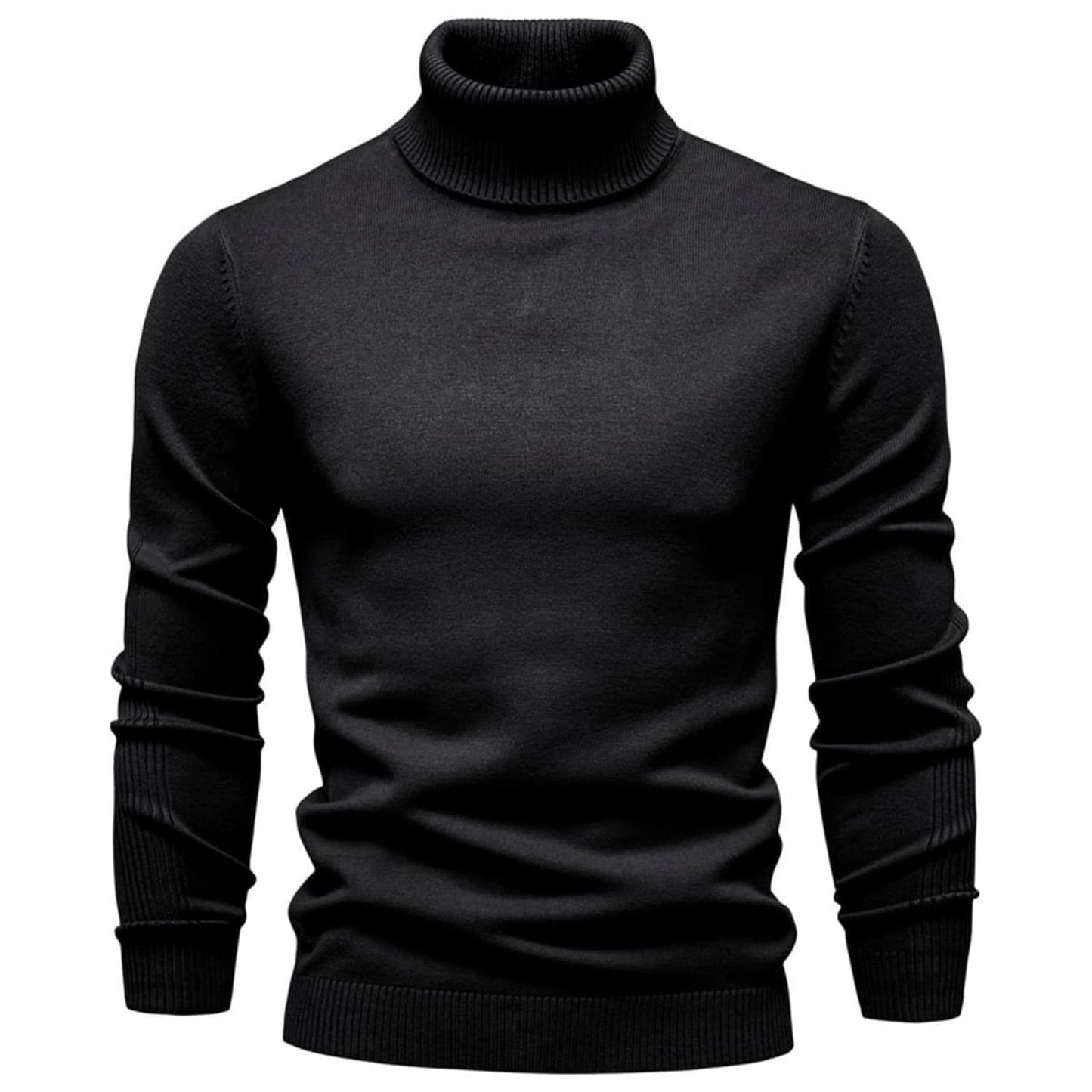Turtleneck Washable Sweater