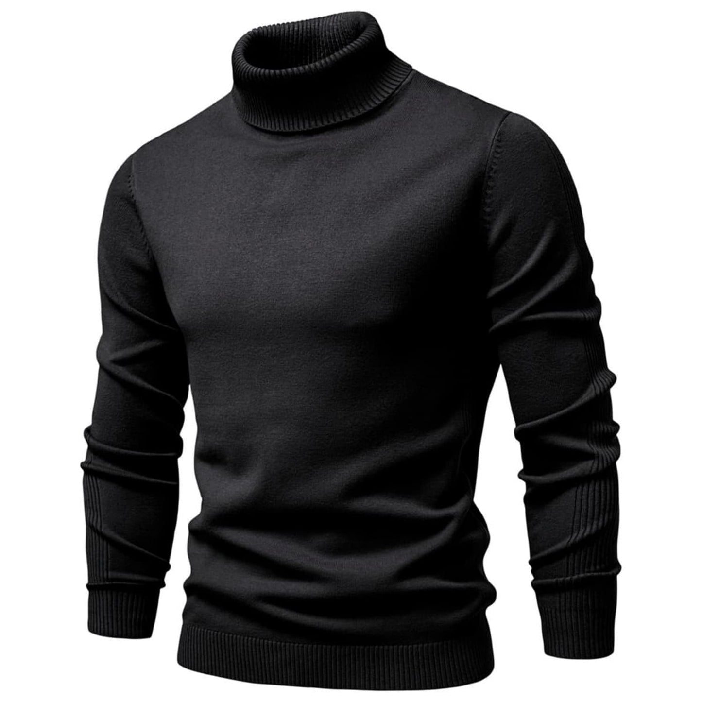 Turtleneck Washable Sweater