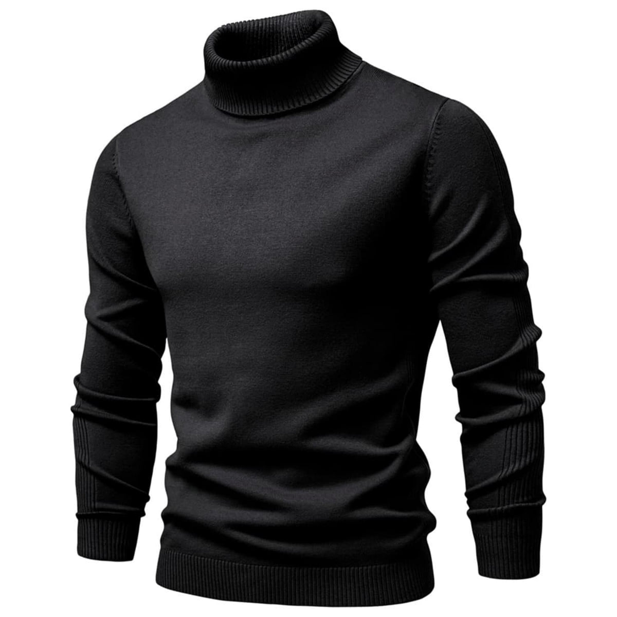 Turtleneck Washable Sweater