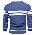 Men's Stripe Crewneck Sweater Pullover