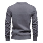 Crosshatch Crew Neck Sweater