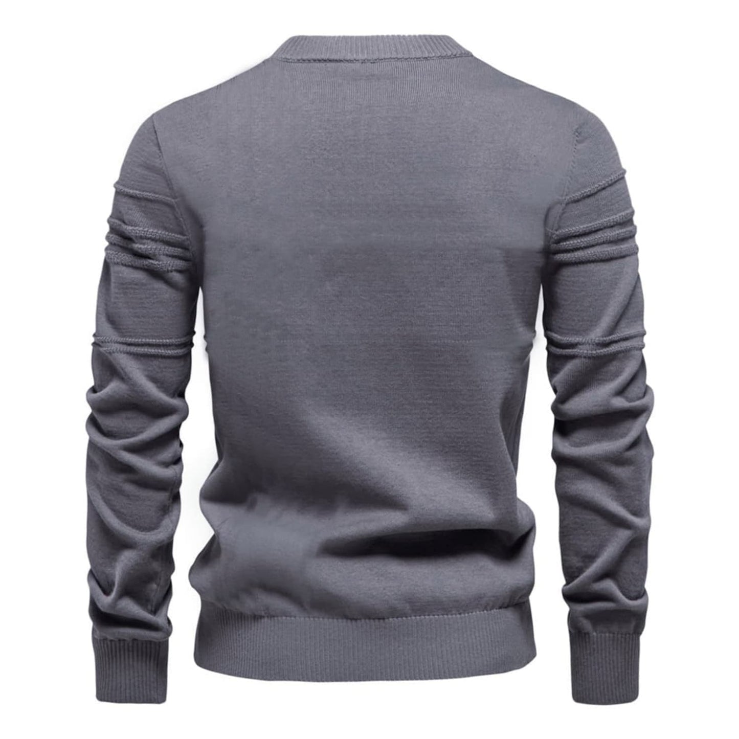 Crosshatch Crew Neck Sweater