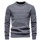 Crosshatch Crew Neck Sweater