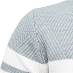 Men's Stripe Crewneck Sweater Pullover