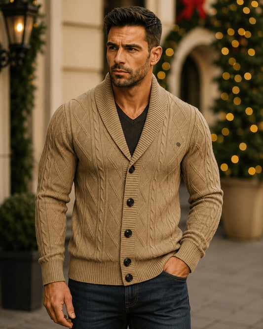 Shawl Collar Cardigan Sweater (Final Restock)