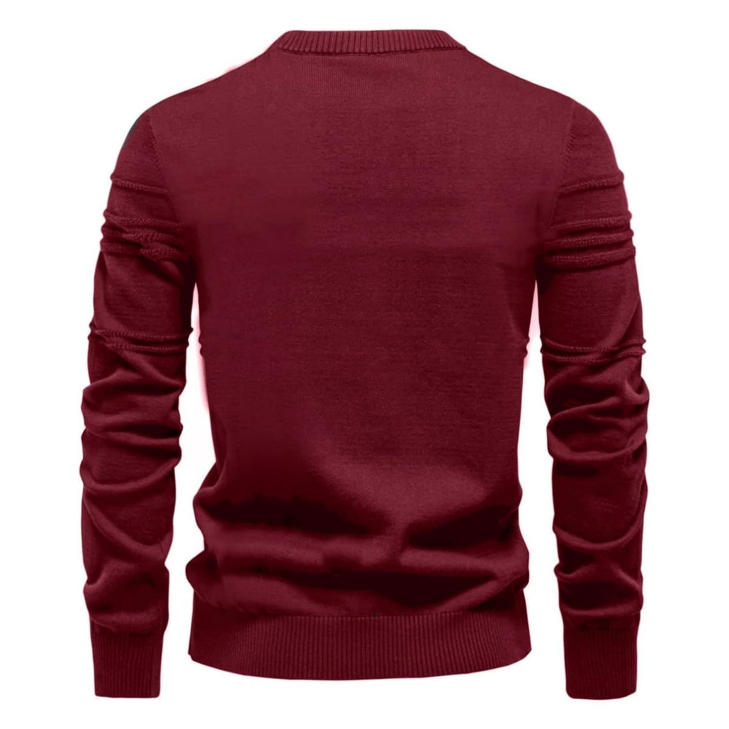 Crosshatch Crew Neck Sweater